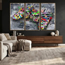 Graffiti Gaming Canvas Wall Art For Bedroom - Gaming Wall by MyGreatCanvas | Canvas Wall Art Prints | Photo Prints & Wall Decor