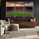 Oklahoma Sooners Stadium Wall Art Canvas Print, College by MyGreatCanvas | Canvas Wall Art Prints | Photo Prints & Wall Decor
