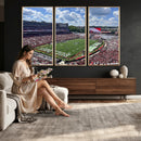 Georgia Bulldogs Stadium Wall Art Canvas Print, Sanford