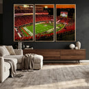 Georgia Bulldogs Stadium Wall Art Canvas Print, Sanford by MyGreatCanvas | Canvas Wall Art Prints | Photo Prints & Wall Decor