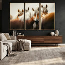 Wild Horse Herd Wall Art Canvas Print, Natural Horse by MyGreatCanvas | Canvas Wall Art Prints | Photo Prints & Wall Decor