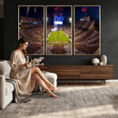 Oklahoma Memorial Stadium Wall Art Canvas Print – Oklahoma
