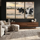 Texas Longhorn Bull Rustic Wall Art Canvas Print by MyGreatCanvas | Canvas Wall Art Prints | Photo Prints & Wall Decor