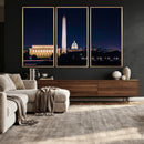 Washington White House Skyline Wall Art Canvas Print – by MyGreatCanvas | Canvas Wall Art Prints | Photo Prints & Wall Decor