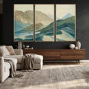 Abstract Mountain Landscape Wall Art Canvas Print – Textured by MyGreatCanvas | Canvas Wall Art Prints | Photo Prints & Wall Decor