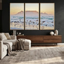 Seagulls Over Ocean Wall Art Canvas Print – Coastal Beach by MyGreatCanvas | Canvas Wall Art Prints | Photo Prints & Wall Decor