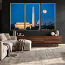Washington DC Skyline Wall Art Canvas Print – Lincoln by MyGreatCanvas | Canvas Wall Art Prints | Photo Prints & Wall Decor