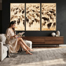 Texas Longhorn Sepia Canvas Wall Art, Western Cattle by MyGreatCanvas | Canvas Wall Art Prints | Photo Prints & Wall Decor