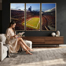 Chicago Bears Soldier Field Canvas Wall Art, NFL Stadium Panorama Print, Football Arena Photography for Sports Fans by MyGreatCanvas | Canvas Wall Art Prints | Photo Prints & Wall Decor