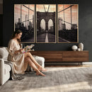 Brooklyn Bridge Canvas Wall Art, New York City Skyline Photography Print, NYC Landmark Urban Decor Artwork by MyGreatCanvas | Canvas Wall Art Prints | Photo Prints & Wall Decor