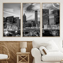 Black and White Atlanta Wall Art Canvas Print by MyGreatCanvas | Canvas Wall Art Prints | Photo Prints & Wall Decor