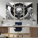 Vintage Airplane Wall Art Canvas Print by MyGreatCanvas | Canvas Wall Art Prints | Photo Prints & Wall Decor