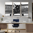 Wall Art Old War Plane Canvas Print by MyGreatCanvas | Canvas Wall Art Prints | Photo Prints & Wall Decor