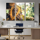Hinduism Statue Wall Art Canvas Print
