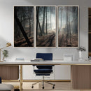 Dark Family and Tree Wall Art Canvas Print by MyGreatCanvas | Canvas Wall Art Prints | Photo Prints & Wall Decor