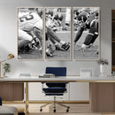 American Football Player Wall Art Canvas Print by MyGreatCanvas | Canvas Wall Art Prints | Photo Prints & Wall Decor
