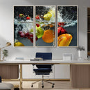 Kithen Vegetables World Wall Art Canvas Print