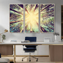 Tree and Sunshine Canvas Print