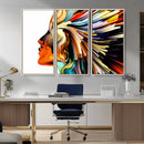 Profile Colors Canvas Print by MyGreatCanvas | Canvas Wall Art Prints | Photo Prints & Wall Decor