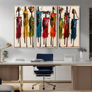 Abstract African Women Wall Art Canvas Print by MyGreatCanvas | Canvas Wall Art Prints | Photo Prints & Wall Decor