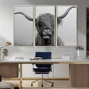 Texas Cow Wall Art Canvas, Texas Longhorn Cattle Canvas by MyGreatCanvas | Canvas Wall Art Prints | Photo Prints & Wall Decor