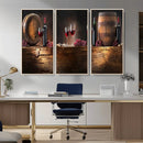 Wine and Barrels Wall Art Canvas Print by MyGreatCanvas | Canvas Wall Art Prints | Photo Prints & Wall Decor