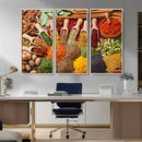 Spices Kitchen Wall Art Canvas Print by MyGreatCanvas | Canvas Wall Art Prints | Photo Prints & Wall Decor