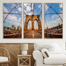 Brooklyn Bridge Manhattan Wall Art Canvas Print by MyGreatCanvas | Canvas Wall Art Prints | Photo Prints & Wall Decor