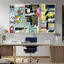Graffiti Wall Art – Colorful Urban Street Canvas Print, by MyGreatCanvas | Canvas Wall Art Prints | Photo Prints & Wall Decor