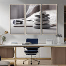 Burning Incense and Zen Stones Buddhism Wall Art, Zen Stones by MyGreatCanvas | Canvas Wall Art Prints | Photo Prints & Wall Decor