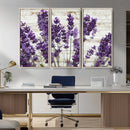 Lavender Canvas Wall Art Flower Print