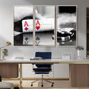 Aces Poker Art Poker Game Wall Art Canvas Print by MyGreatCanvas | Canvas Wall Art Prints | Photo Prints & Wall Decor