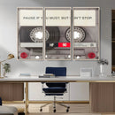 Music Cassette Iconic Wall Art Canvas Print by MyGreatCanvas | Canvas Wall Art Prints | Photo Prints & Wall Decor