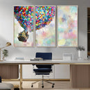 Up Pixar Poster, Look Up Pixar Wall Art, Up Pixar Canvas,