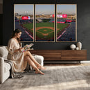 Los Angeles Angels Baseball Canvas Print - Anaheim Angel