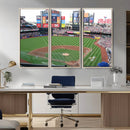 New York Mets Baseball Team Print - Citi Field Baseball