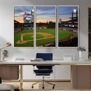 Citizens Bank Park Philadelphia Phillies Wall Art Canvas |