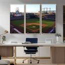 Colorado Rockies Coors Field Wall Art Canvas Print - MLB by MyGreatCanvas | Canvas Wall Art Prints | Photo Prints & Wall Decor