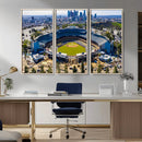 Los Angeles Dodgers Dodger Stadium Wall Art Canvas Print -