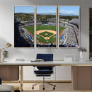 Los Angeles Dodgers Dodger Stadium Wall Art Canvas Print -