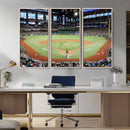 Texas Rangers Baseball Team Print - Arlington Globe Life
