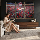 Louisville Cardinals Basketball Print Canvas - Louisville