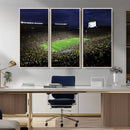 Michigan Wolverines Football Canvas Wall Decor, Football