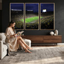 Michigan Wolverines Football Canvas Wall Decor, Football