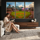 St. Louis Cardinals Baseball Team Print - Busch Stadium Wall