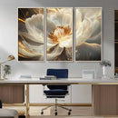 Abstract Floral Wall Art Canvas Print