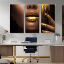 African American Art Black Woman Canvas Print, African Wall