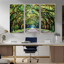 Serene Tree Tunnel Wall Art Canvas Print – Pathway Under by MyGreatCanvas | Canvas Wall Art Prints | Photo Prints & Wall Decor