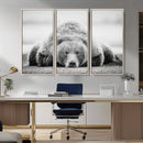 Resting Grizzly Bear Wall Art Canvas Print – Majestic Lazy by MyGreatCanvas | Canvas Wall Art Prints | Photo Prints & Wall Decor