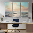 Abstract Ocean Wall Art - Boat Wall Art Canvas Print by MyGreatCanvas | Canvas Wall Art Prints | Photo Prints & Wall Decor